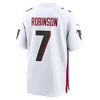 Men's Nike Bijan Robinson White Atlanta Falcons Game Jersey
