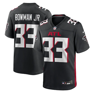 Men's Nike Billy Bowman Jr.  Black Atlanta Falcons Team Game Jersey