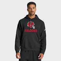 Men's Nike Black Atlanta Falcons Best Season Rewind Club Pullover Hoodie