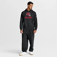 Men's Nike Black Atlanta Falcons Best Season Rewind Club Pullover Hoodie