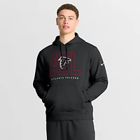 Men's Nike Black Atlanta Falcons Busted Play Club Fleece Pullover Hoodie