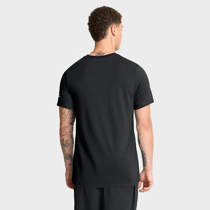 T-shirt Nike noir Atlanta Falcons Favorable Timeline Tri-Blend pour homme