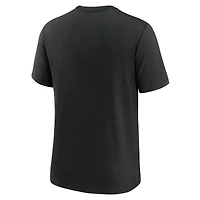 Men's Nike Black Atlanta Falcons Favorable Timeline Tri-Blend T-Shirt