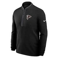 Pull léger Nike Atlanta Falcons Victory Dri-FIT demi-zippé pour homme, noir