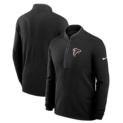 Men's Nike Black Atlanta Falcons Lightweight Victory Dri-FIT Half-Zip Pullover