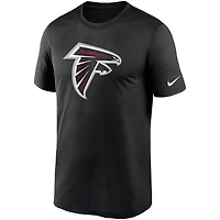 T-shirt de performance Nike Essential Legend noir pour homme, logo Atlanta Falcons