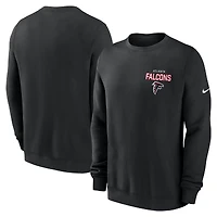 Sweat-shirt en molleton Nike Atlanta Falcons Primetime Club noir pour homme