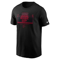 Men's Nike Black Atlanta Falcons Primetime Local Essential T-Shirt
