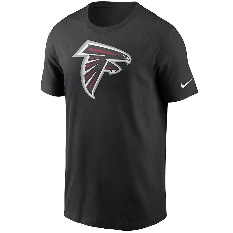 T-shirt essentiel Nike Atlanta Falcons Primetime Logo noir pour homme