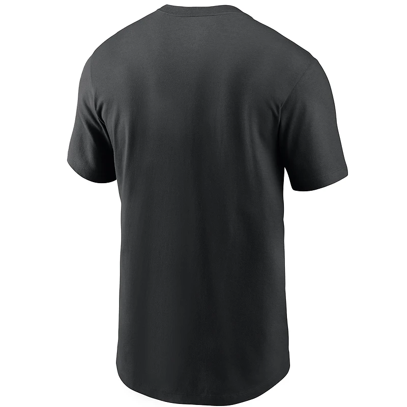Men's Nike Black Atlanta Falcons Primetime Logo Essential T-Shirt