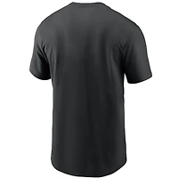 Men's Nike Black Atlanta Falcons Primetime Logo Essential T-Shirt