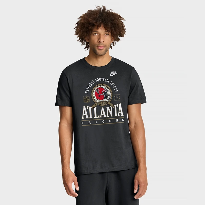 Men's Nike Black Atlanta Falcons Rewind Essential T-Shirt
