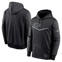 Men's Nike Black Atlanta Falcons RFLCTV Chevron Pullover Hoodie
