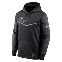 Men's Nike Black Atlanta Falcons RFLCTV Chevron Pullover Hoodie