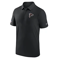 Men's Nike Black Atlanta Falcons Sideline Coaches Performance Polo