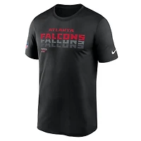 Men's Nike Black Atlanta Falcons Sideline Legend Dri-FIT T-Shirt