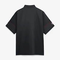 Men's Nike Black Atlanta Falcons Sideline Short Sleeve Quarter-Zip Coaches Jacket