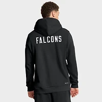 Sweat à capuche Nike Atlanta Falcons Sideline Standard Issue Alt 2 Dri-FIT noir pour homme
