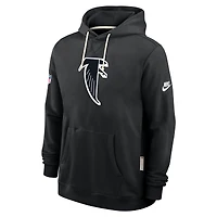 Men's Nike Black Atlanta Falcons Sideline Standard Issue Alt 2 Dri-FIT Hoodie