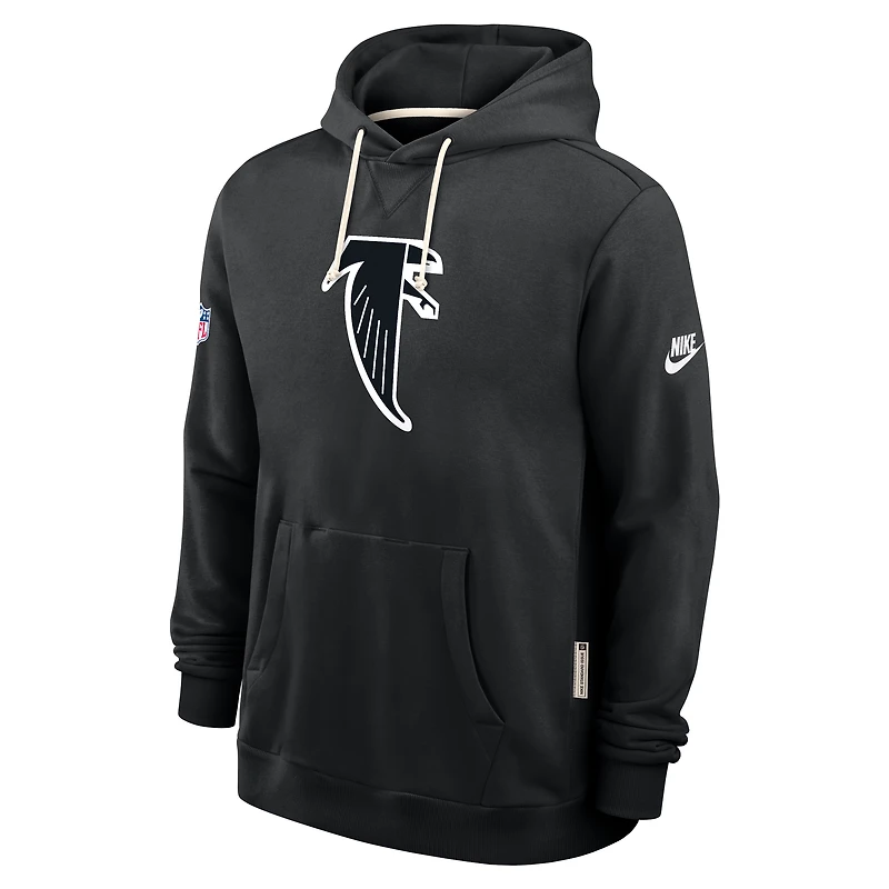 Men's Nike Black Atlanta Falcons Sideline Standard Issue Alt 2 Dri-FIT Hoodie
