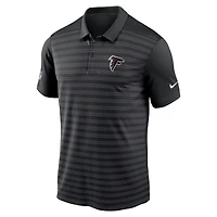 Polo Nike noir Atlanta Falcons Sideline Victory Dri-FIT pour homme