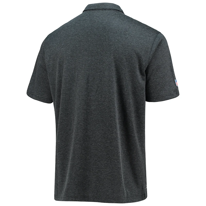 Polo de début saison Nike Atlanta Falcons Team Sideline pour homme, noir
