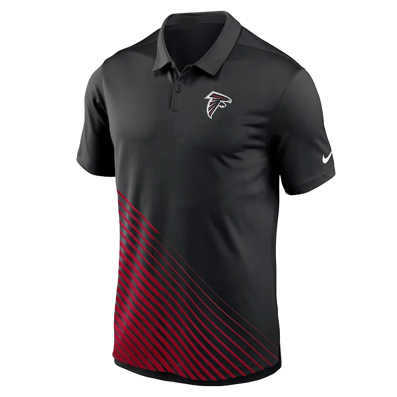 Polo Nike Atlanta Falcons Vapor Performance pour homme - Noir