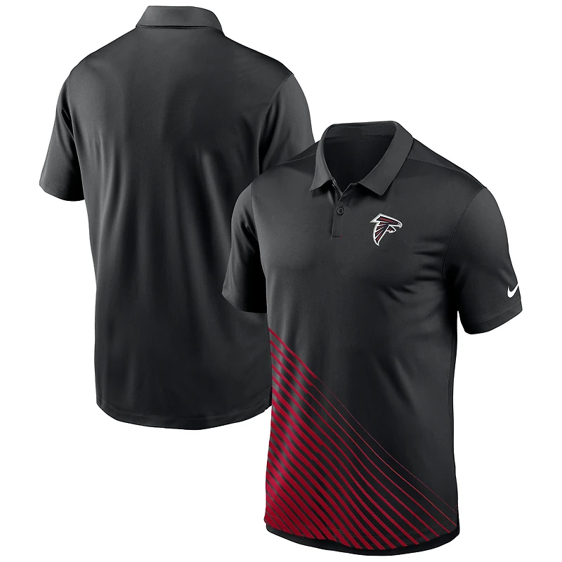 Polo Nike Atlanta Falcons Vapor Performance pour homme - Noir