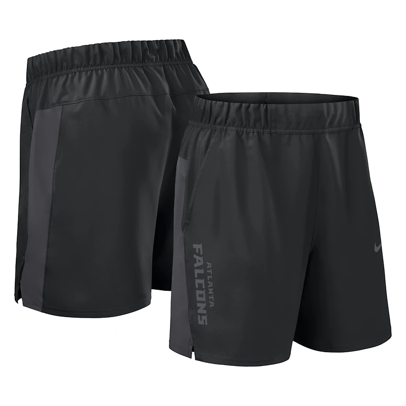 Short Nike Victory Dri-FIT tissé noir des Falcons d'Atlanta pour homme