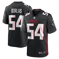 Maillot de match Nike Brandon Dorlus noir pour homme des Falcons d'Atlanta