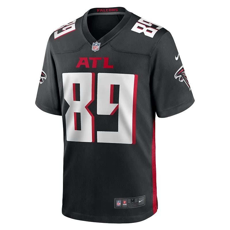Maillot de match Nike Charlie Woerner des Atlanta Falcons pour homme, noir