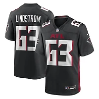 Men's Nike Chris Lindstrom Black Atlanta Falcons Game Jersey