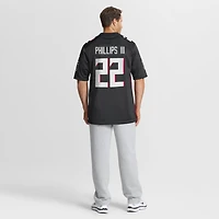Maillot de match Nike Clark Phillips III noir pour homme des Falcons d'Atlanta