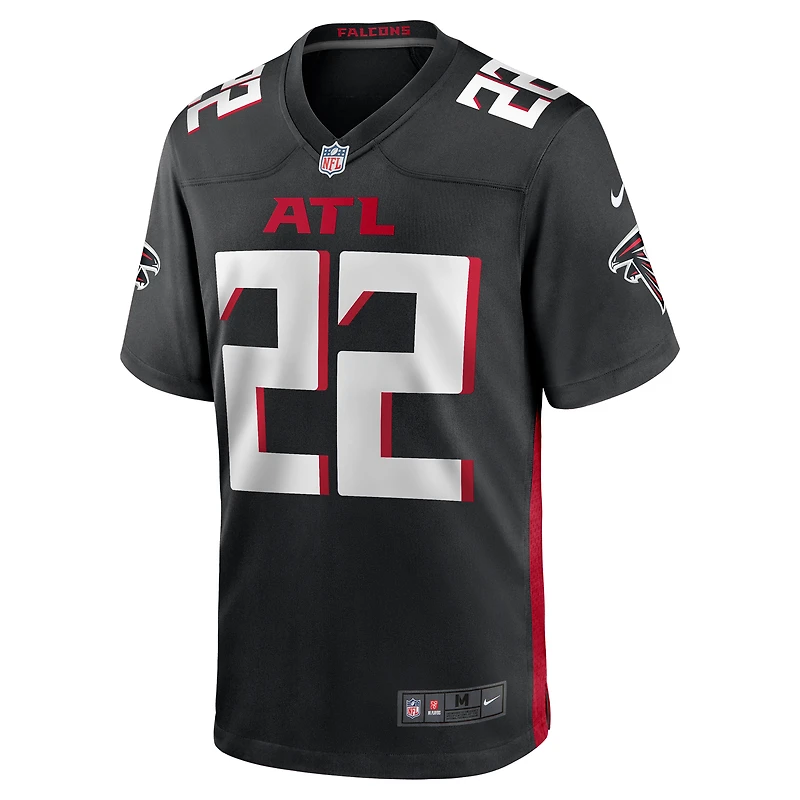 Maillot de match Nike Clark Phillips III noir pour homme des Falcons d'Atlanta
