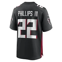 Men's Nike Clark Phillips III  Black Atlanta Falcons Team Game Jersey