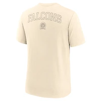 T-shirt Nike crème Atlanta Falcons Glory Tri-Blend pour homme