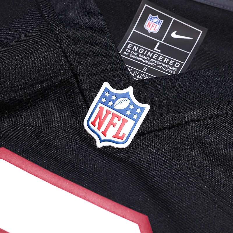 Men's Nike Deion Sanders Black Atlanta Falcons Retired Player Alternate Game Jersey