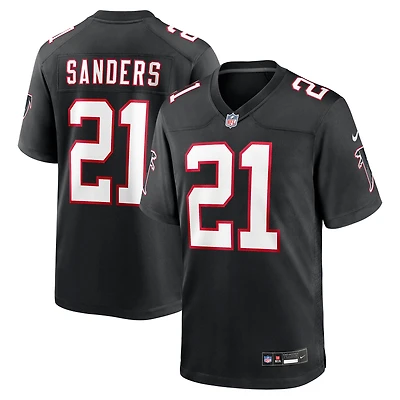 Men's Nike Deion Sanders Black Atlanta Falcons Retired Player Alternate Game Jersey