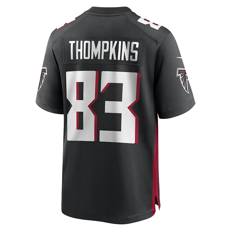 Men's Nike Deven Thompkins Black Atlanta Falcons Team Game Jersey