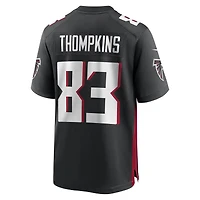 Men's Nike Deven Thompkins  Black Atlanta Falcons Team Game Jersey
