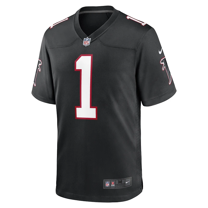 Men's Nike Dirty Birds Black Atlanta Falcons Throwback Game Jersey