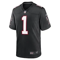 Men's Nike Dirty Birds Black Atlanta Falcons Throwback Game Jersey
