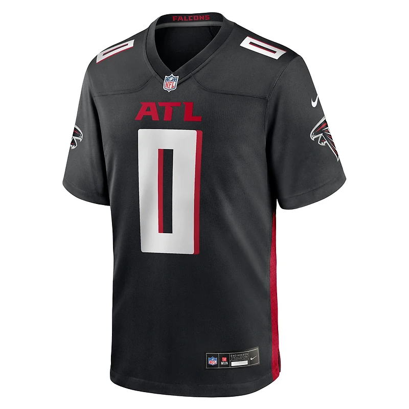 Men's Nike Divine Deablo  Black Atlanta Falcons Team Game Jersey