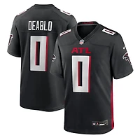 Men's Nike Divine Deablo  Black Atlanta Falcons Team Game Jersey