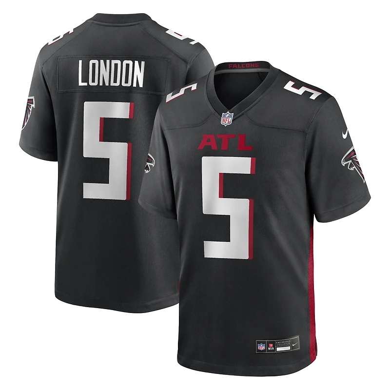 Men's Nike Drake London Black Atlanta Falcons Player Game Jersey