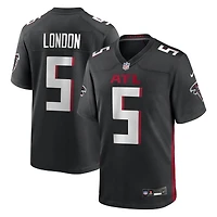 Men's Nike Drake London Black Atlanta Falcons Player Game Jersey
