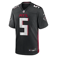 Maillot de match joueur Nike Drake London des Atlanta Falcons pour homme, noir