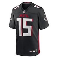 Men's Nike Emory Jones  Black Atlanta Falcons Team Game Jersey