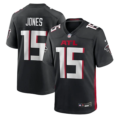Men's Nike Emory Jones  Black Atlanta Falcons Team Game Jersey