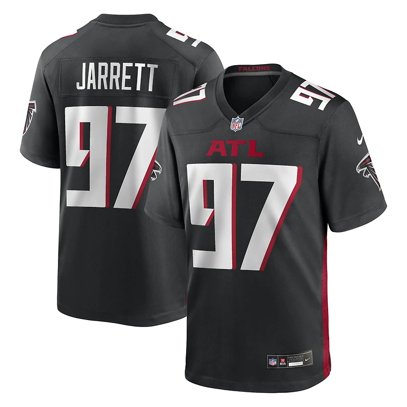 Maillot de joueur match Nike Grady Jarrett des Atlanta Falcons pour homme, noir